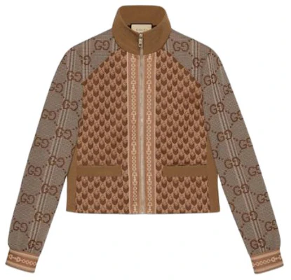 (Women) Gucci Brown Letter Zip-Up Casual Long-Sleeve Jacket 767025-XJF7V-2481 Order (Women) Gucci Brown Letter Zip-Up Casual Long-Sleeve Jacket 767025-XJF7V-2481