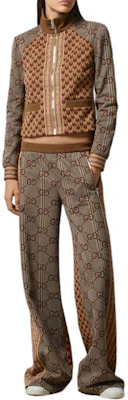 (Women) Gucci Brown Letter Zip-Up Casual Long-Sleeve Jacket 767025-XJF7V-2481 Lookbook (Women) Gucci Brown Letter Zip-Up Casual Long-Sleeve Jacket 767025-XJF7V-2481