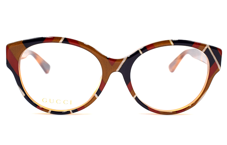 (Women) Gucci Butterfly Optical Glasses Bee Double G Frames GG0099OA-004