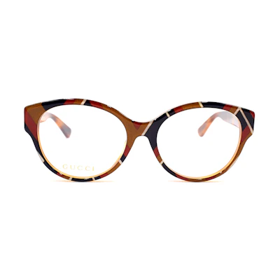 (Women) Gucci Butterfly Optical Glasses Bee Double G Frames GG0099OA-004