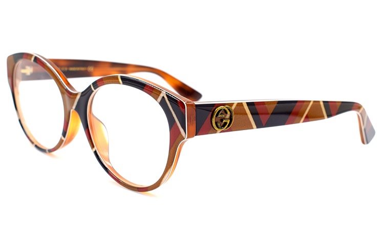 (Women) Gucci Butterfly Optical Glasses Bee Double G Frames GG0099OA-004 圖 3