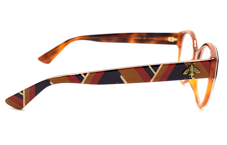 (Women) Gucci Butterfly Optical Glasses Bee Double G Frames GG0099OA-004 圖 6