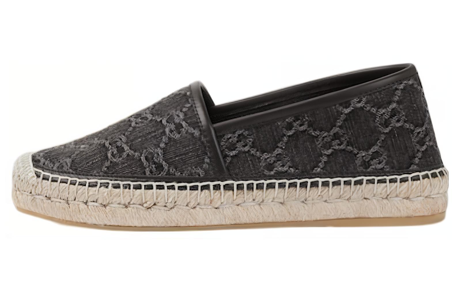 (Women) Gucci Canvas Black 'Comfortable Versatile Fisherman' 776719-FACUM-8446
