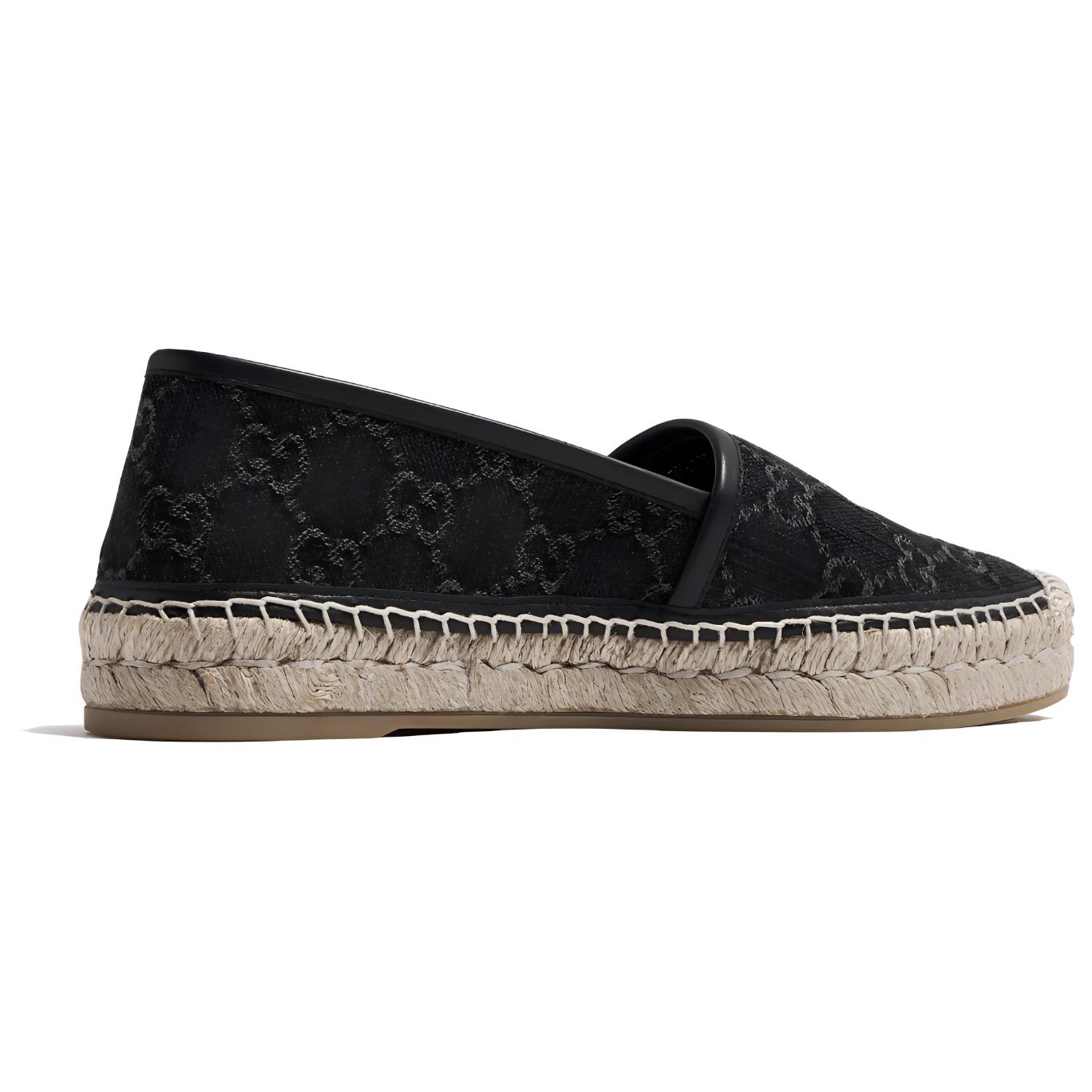 Shop (Women) Gucci Canvas Black 'Comfortable Versatile Fisherman' 776719-FACUM-8446