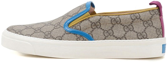 (Women) Gucci Canvas Fashion Sneaker 'Grey Blue' 408511-KLQO0-9770 (Women) Gucci Canvas Fashion Sneaker 'Grey Blue' 408511-KLQO0-9770