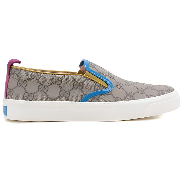 Order (Women) Gucci Canvas Fashion Sneaker 'Grey Blue' 408511-KLQO0-9770