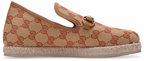 Order (W) Gucci Kanvas Flat 'Cokelat' 609424-HVK10-8370