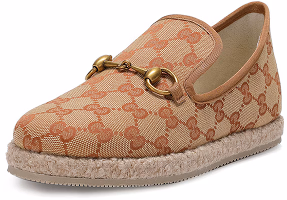 (Women) Gucci Canvas Flat 'Brown' 609424-HVK10-8370 Lookbook (Women) Gucci Canvas Flat 'Brown' 609424-HVK10-8370