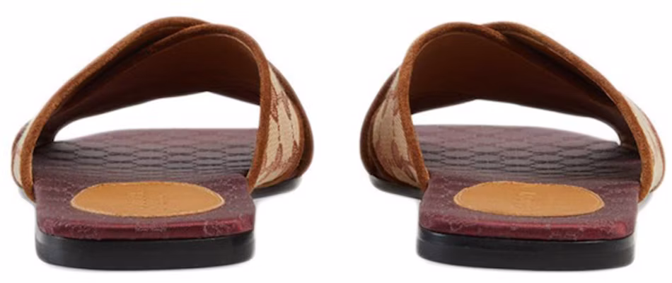 (W) グッチ GGキャンバス フラットスライド (レッドベージュ) 577266-KY960-8371 Lookbook (W) グッチ GGキャンバス フラットスライド (レッドベージュ) 577266-KY960-8371