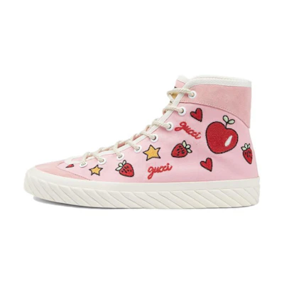 (W) Gucci Canvas HighTop 'Valentine's Day'