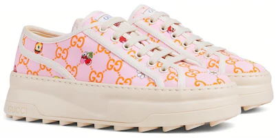 Lookbook (W) Gucci Kanvas Low Top 'Nyaman Serbaguna Pink' 782494-FAC9M-5941