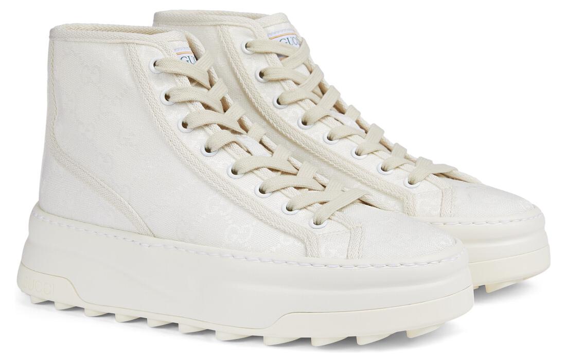 Lookbook (Women) Gucci Canvas Low Top 'White Fashion' 746768-20Q20-9044
