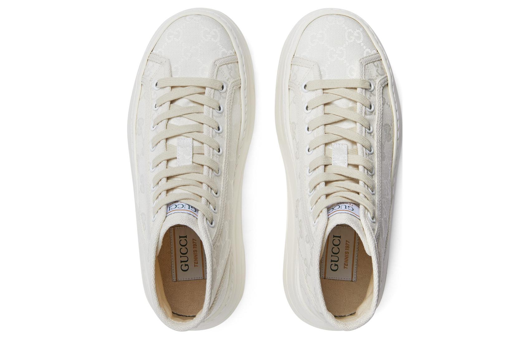 Shop (Women) Gucci Canvas Low Top 'White Fashion' 746768-20Q20-9044