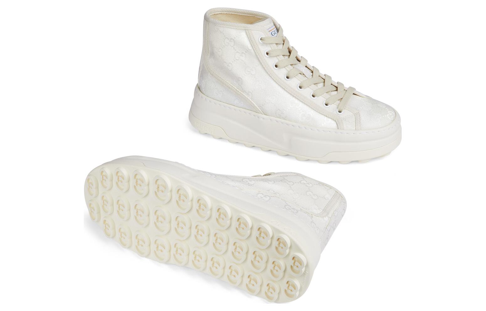 Details for (Women) Gucci Canvas Low Top 'White Fashion' 746768-20Q20-9044