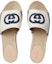 Shop (W) Gucci Kanvas Platform Slide 'Putih' 725832-KIFD0-9092
