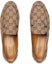 Shop (W) Gucci Kasut Loafers Kanvas Hujung Bulat 'Coklat' 431467KY9809763