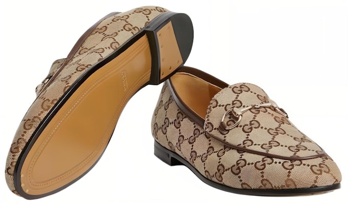(W) 구찌 브라운 캔버스 슬립온 로퍼 (Gucci Brown Canvas Slip-on Loafer) 431467KY9809763 Purchase (W) 구찌 브라운 캔버스 슬립온 로퍼 (Gucci Brown Canvas Slip-on Loafer) 431467KY9809763
