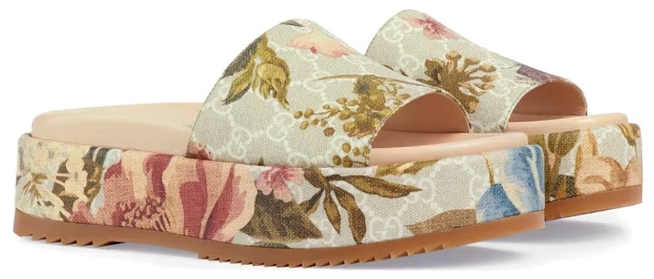 (Women) Gucci Canvas Slide 'Floral Print' 727127-FAA4K-9516 Order (Women) Gucci Canvas Slide 'Floral Print' 727127-FAA4K-9516