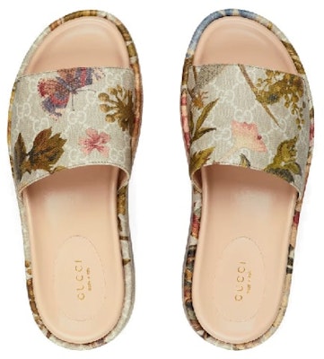 (W) 구찌 플로럴 캔버스 슬라이드 (Gucci Floral Canvas Slide) 727127-FAA4K-9516 Lookbook (W) 구찌 플로럴 캔버스 슬라이드 (Gucci Floral Canvas Slide) 727127-FAA4K-9516