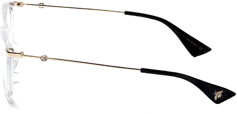 (W) 구찌 캡슐 투명 원형 광학 안경 프레임 GG1061OA-002 Shop (W) 구찌 캡슐 투명 원형 광학 안경 프레임 GG1061OA-002