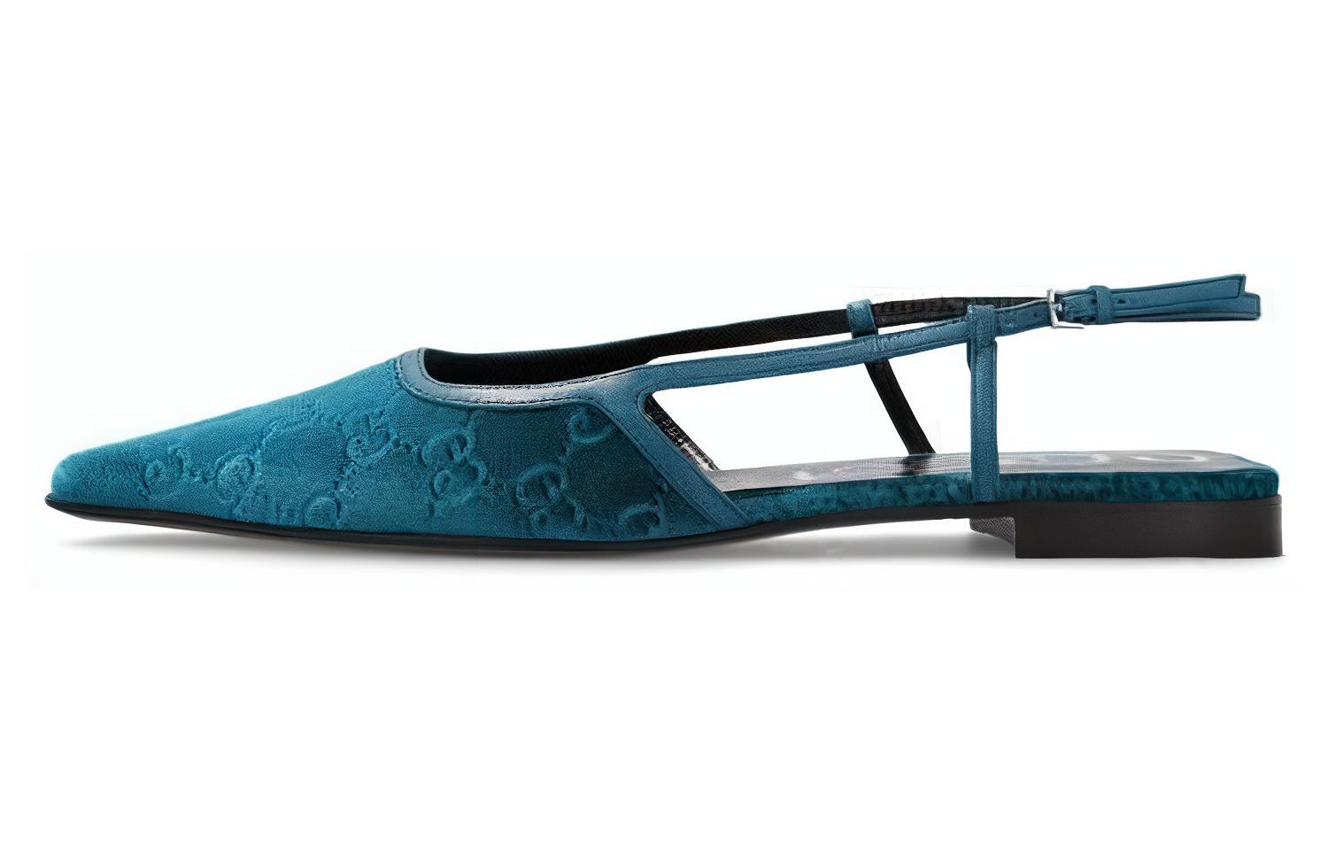 Buy (W) Gucci 休闲低帮鞋 '蓝色' 762420-FACMB-4641