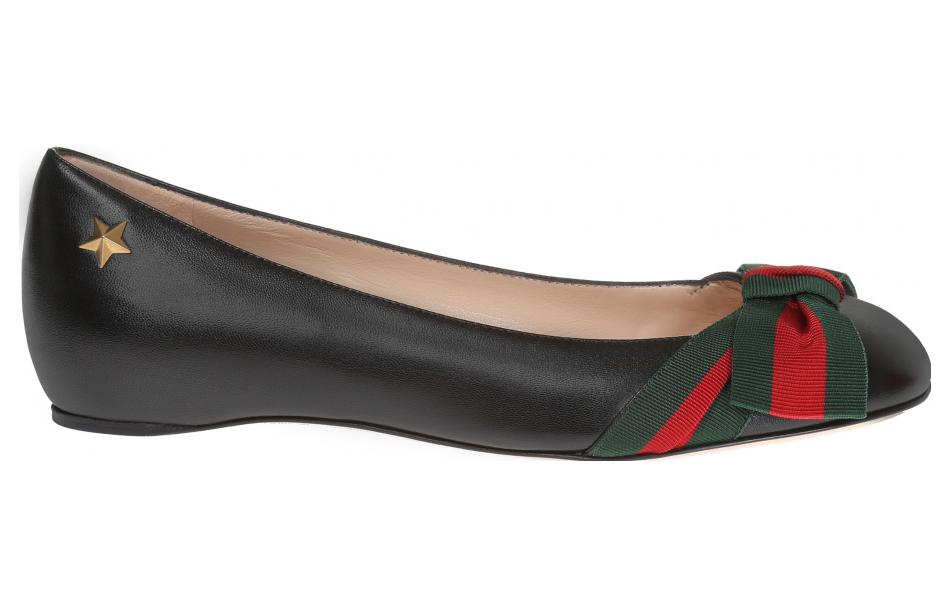 Order (W) Gucci Slip-On Casual ''Pelle Nera'' 432045-CQXS0-1060