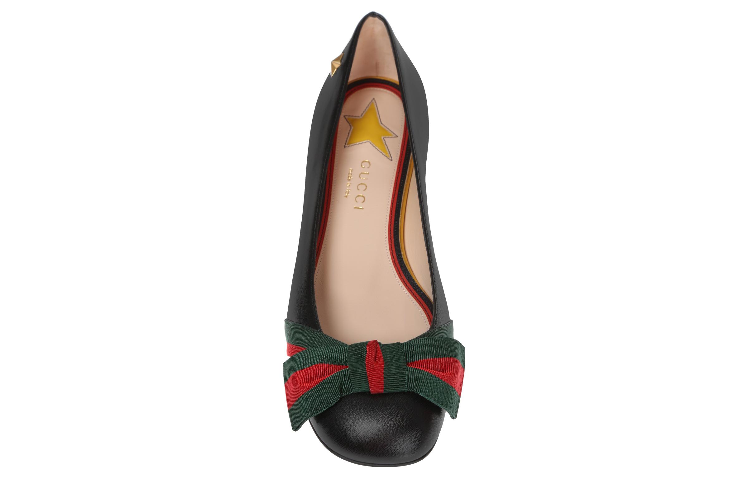Purchase (W) Gucci Slip-On Casual ''Pelle Nera'' 432045-CQXS0-1060