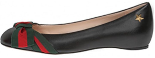(Women) Gucci Casual Slip-On 'Black Leather' 432045-CQXS0-1060 (Women) Gucci Casual Slip-On 'Black Leather' 432045-CQXS0-1060