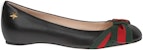 (W) Gucci Slip-On Kasual 'Kulit Hitam' 432045-CQXS0-1060