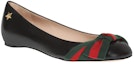 Lookbook (W) Gucci Slip-On Kasual 'Kulit Hitam' 432045-CQXS0-1060