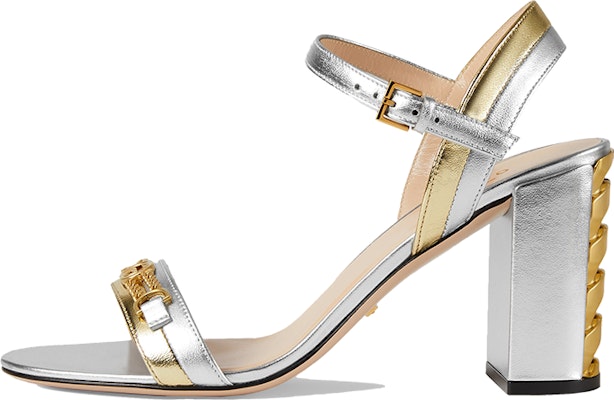 (Women) Gucci Chain 'Silver Fashion Sandal' 655408-B8B20-8064 Buy (Women) Gucci Chain 'Silver Fashion Sandal' 655408-B8B20-8064