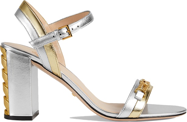 (Women) Gucci Chain 'Silver Fashion Sandal' 655408-B8B20-8064 Order (Women) Gucci Chain 'Silver Fashion Sandal' 655408-B8B20-8064