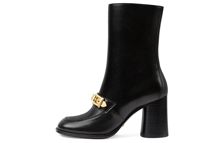 Buy (W) Gucci Chain Boots 'Hitam Outdoor' sepatu bot rantai pria/wanita 626597-1DOF0-1000