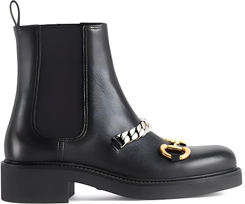 (Women) Gucci Chain Chelsea Boots 'Black' 670393-17K10-1000 Order (Women) Gucci Chain Chelsea Boots 'Black' 670393-17K10-1000