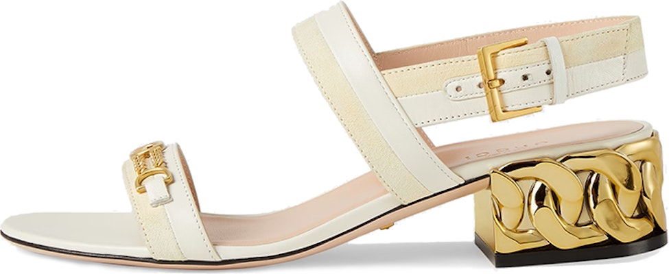 (W) Sandal Hak Tinggi Gucci Rantai 'Kuning Susu' 655409-CA130-9368 Buy (W) Sandal Hak Tinggi Gucci Rantai 'Kuning Susu' 655409-CA130-9368