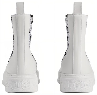 (W) Bota Chelsea Gucci 'Negro Blanco GG Elástico' 718718-AAA8L-9059 Shop (W) Bota Chelsea Gucci 'Negro Blanco GG Elástico' 718718-AAA8L-9059