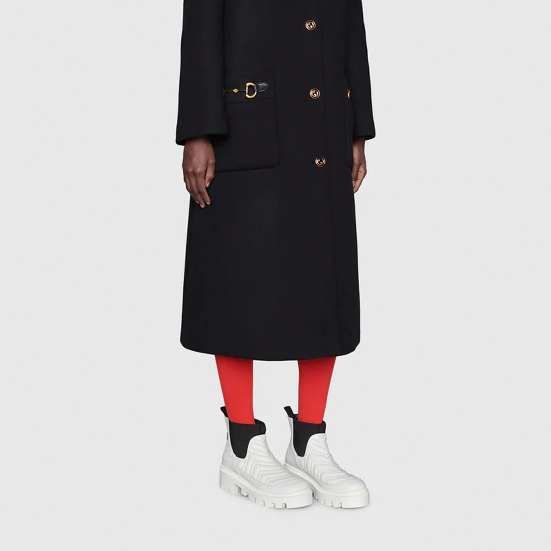 Purchase (Women) Gucci Chelsea Boot 'White Quilted' 643958-DH7D0-9143