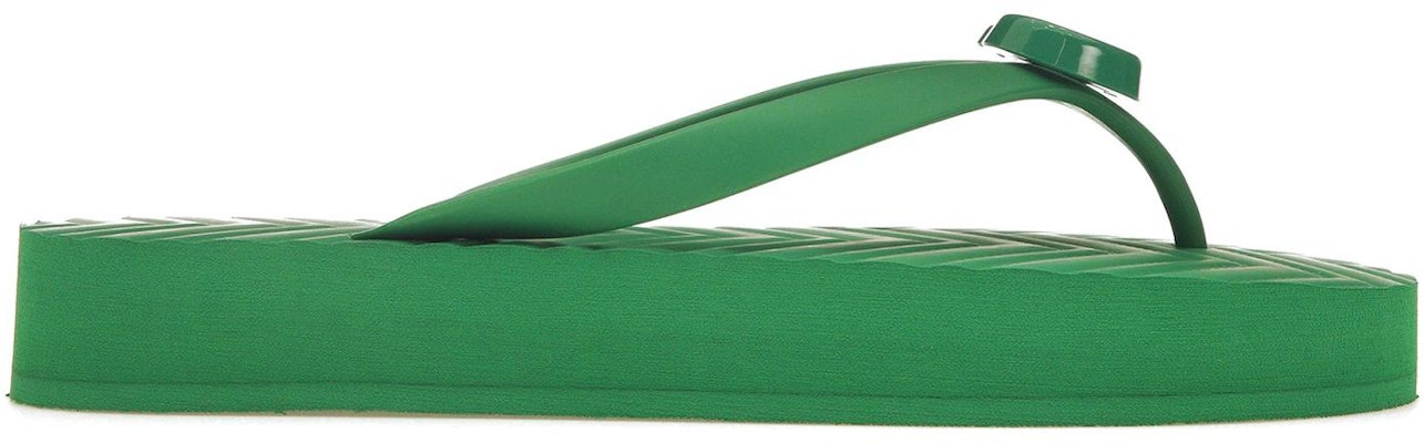 (Women) Gucci Chevron Thong Sandal Green Rubber 655463-J8710-3727 Order (Women) Gucci Chevron Thong Sandal Green Rubber 655463-J8710-3727