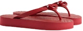 Order (W) Sandal Getah Gucci Chevron Thong Merah Hibiscus 655463-J8710-6433
