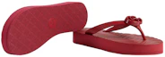 Purchase (Women) Gucci Chevron Thong Sandal Hibiscus Red Rubber 655463-J8710-6433