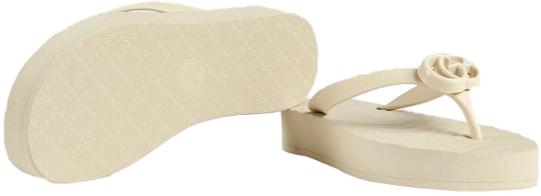 (W) 구찌 쉐브론 흰색 고무 thong 샌들 655463-J8710-9022 Purchase (W) 구찌 쉐브론 흰색 고무 thong 샌들 655463-J8710-9022
