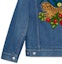 Details for (Women) GUCCI Chinese New Year SS22 Blue Cotton Button Badge Denim Jacket Womens. 683731-XDBV7-4447