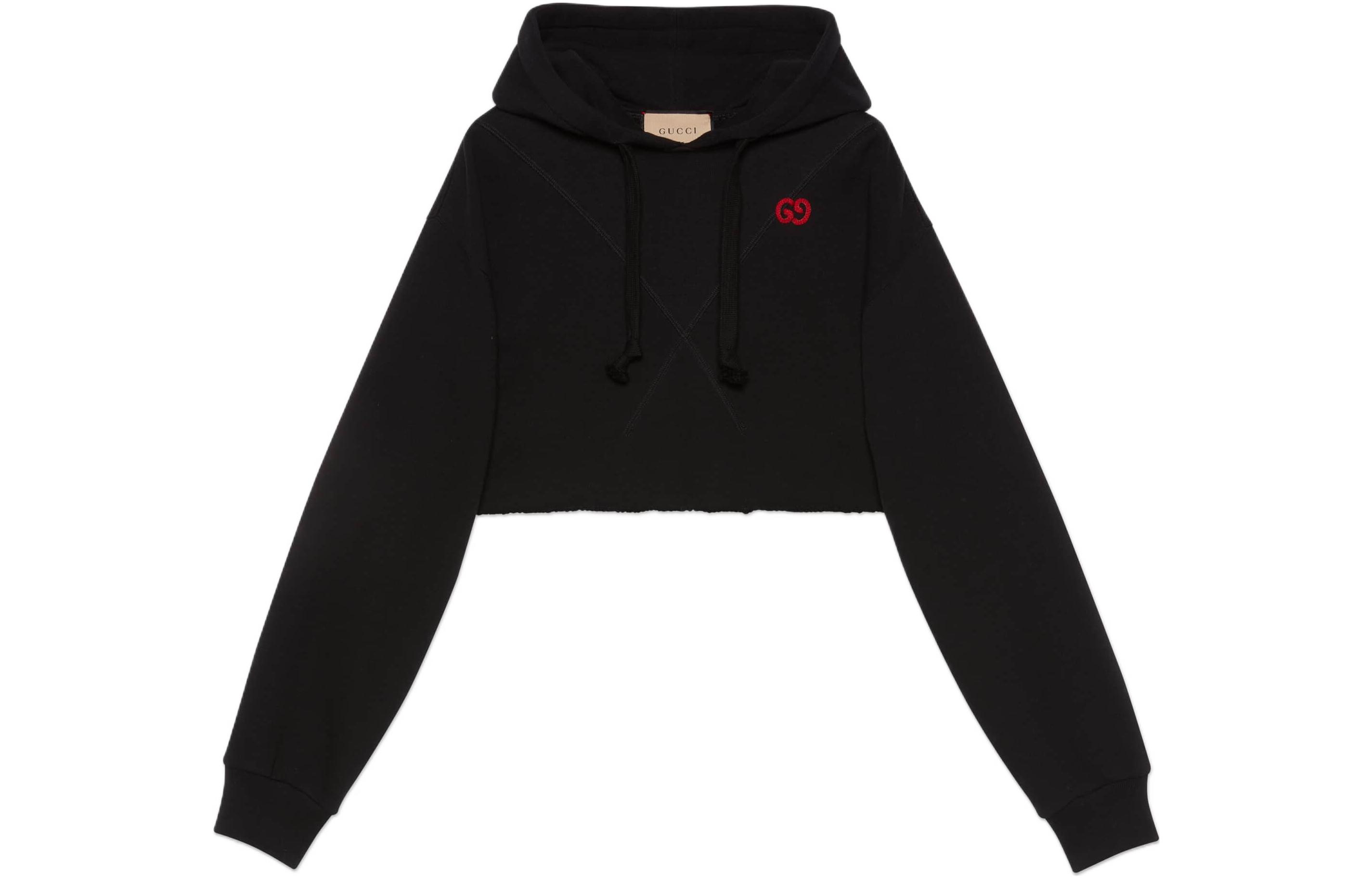 (Women) Gucci Chinese New Year SS23 Sequin Rabbit Hoodie Women Black 723564-XJE2M-1043