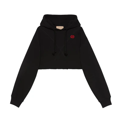 (Women) Gucci Chinese New Year SS23 Sequin Rabbit Hoodie Women Black 723564-XJE2M-1043