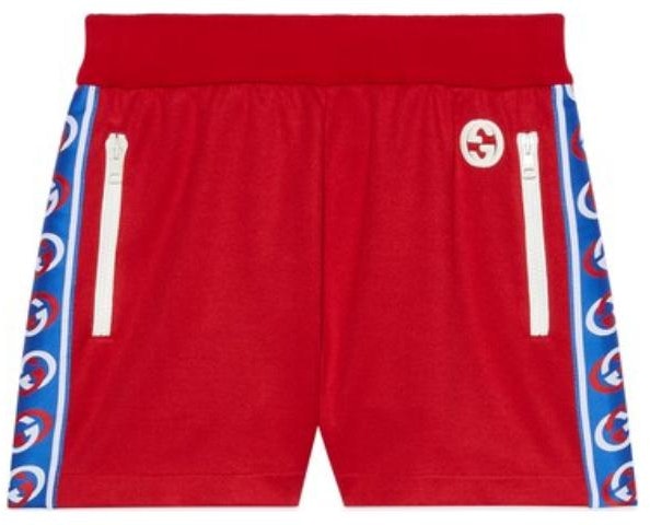 women-gucci-chinese-new-year-ss-24-logo-elastic-waist-shorts-women-red-774190-xjgd-3-6429