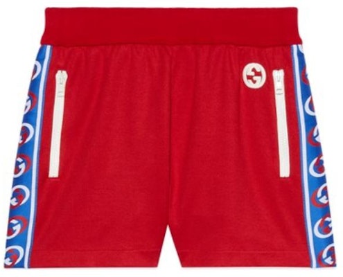 (Women) Gucci Chinese New Year SS24 Logo Elastic Waist Shorts Women Red 774190-XJGD3-6429 Buy (Women) Gucci Chinese New Year SS24 Logo Elastic Waist Shorts Women Red 774190-XJGD3-6429