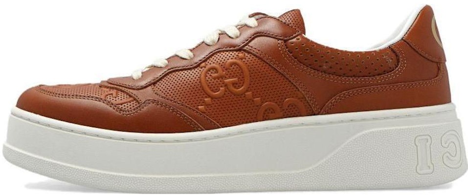 (W) Zapatillas Gucci Chunky B GG 'Marrón Blanco' 670408-AABBV-2742 Buy (W) Zapatillas Gucci Chunky B GG 'Marrón Blanco' 670408-AABBV-2742