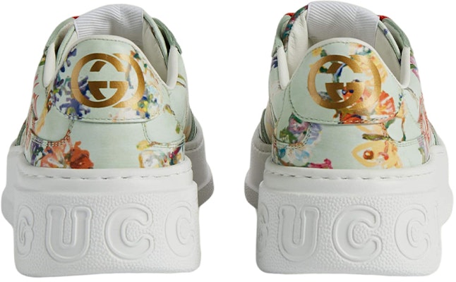 (W) 구찌 청키 B '소아베 아모레 플로럴 프린트 - 민트 그린' 710977-AAANZ-3936 Shop (W) 구찌 청키 B '소아베 아모레 플로럴 프린트 - 민트 그린' 710977-AAANZ-3936