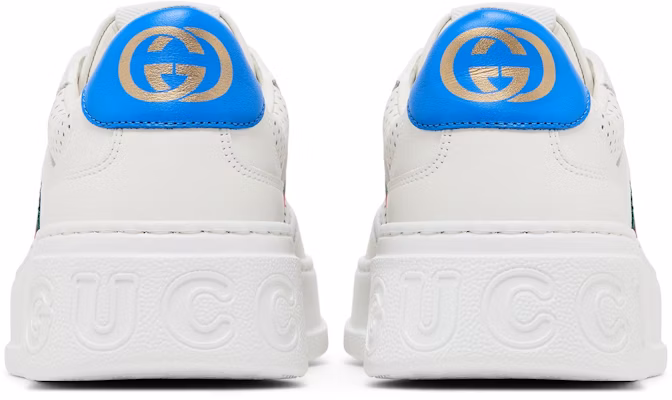 (Women) Gucci Chunky GG Web Sneaker 'White Blue' 670415-UPG10-9060 Details for (Women) Gucci Chunky GG Web Sneaker 'White Blue' 670415-UPG10-9060