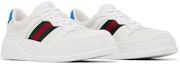 Cheap (Women) Gucci Chunky GG Web Sneaker 'White Blue' 670415-UPG10-9060
